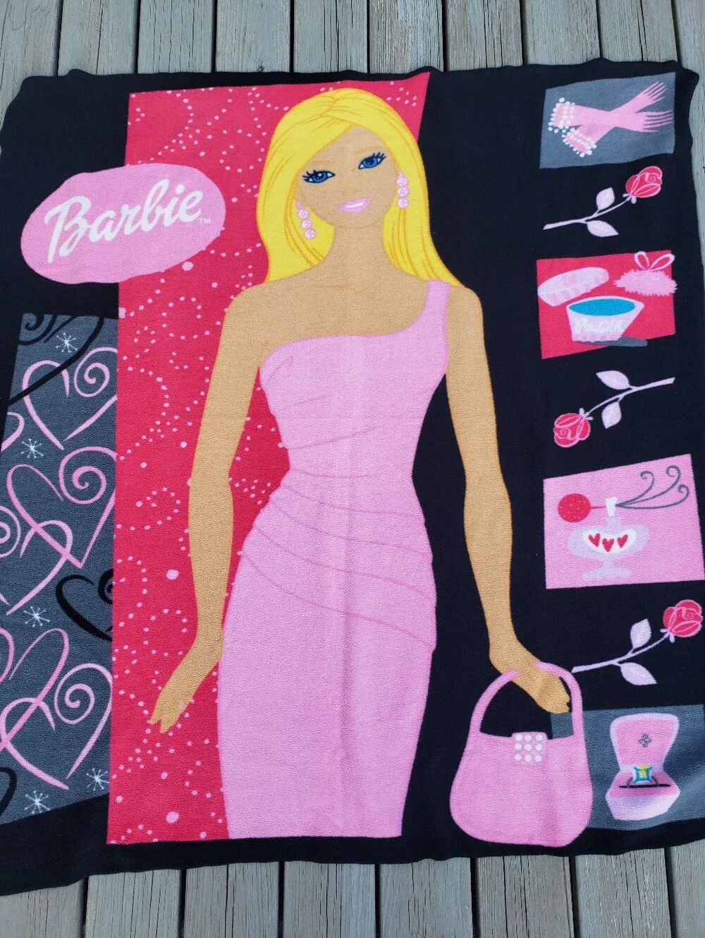 Barbie Goes Shopping Blanket 54
